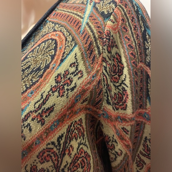 Peruvian Connection cardigan size M - Picture 2 of 4